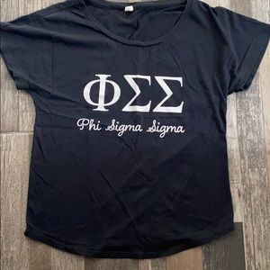 Phi Sigma Sigma t shirt